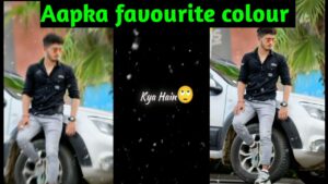 Mast Edits Template Aapka Favourite Colour Kya Hai