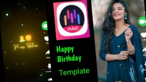 Mast App Happy Birthday Template