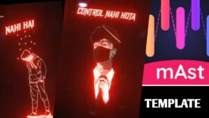 Gussa Control Nihi Hota Mast Edit Template 2025