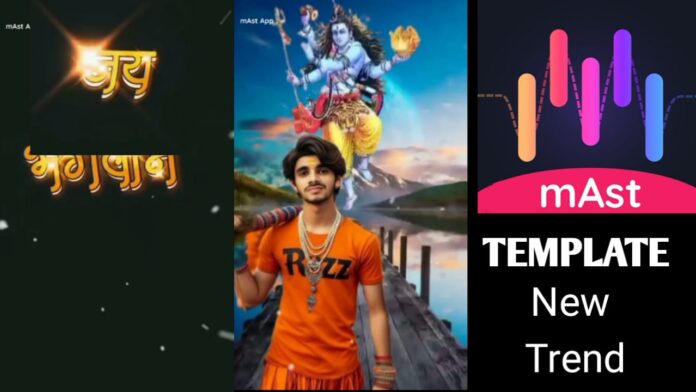 Sawan Special Mast Edit Template 2025